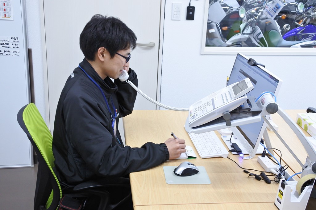 査定当日の事前確認の連絡をお待ちください