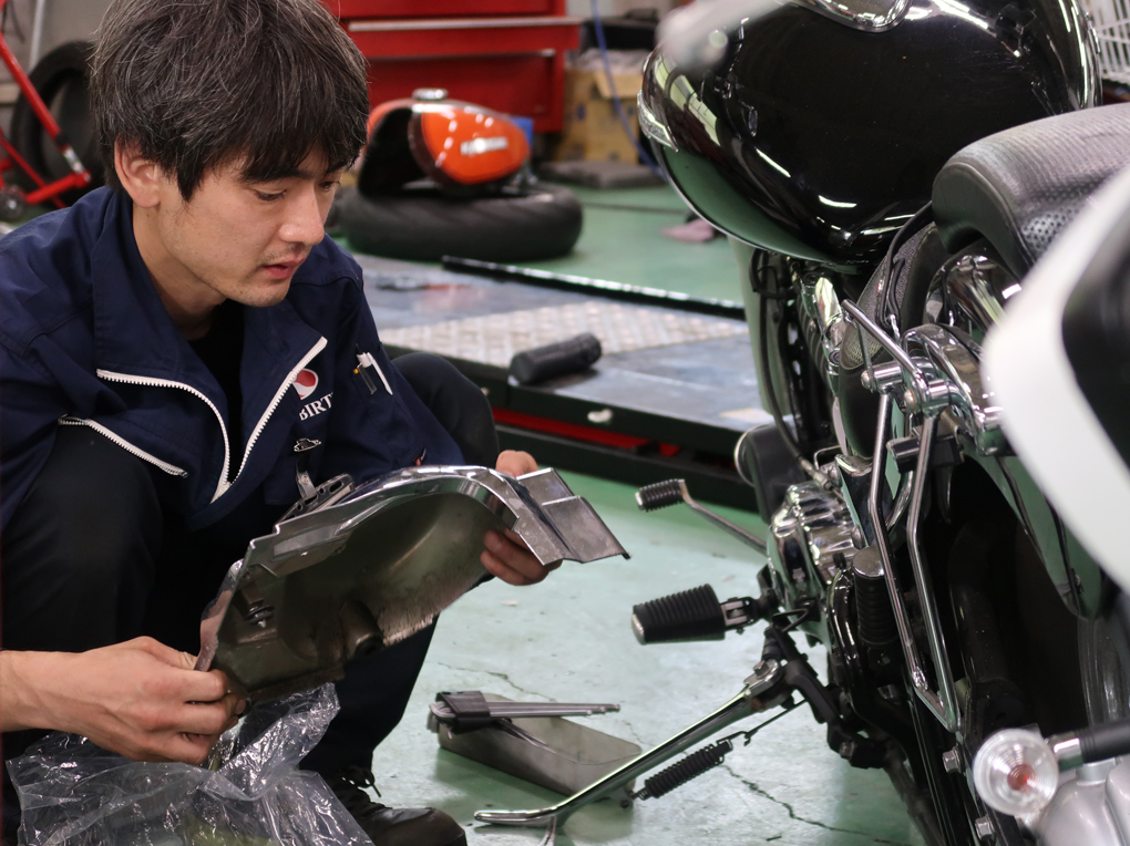 信頼できる確かな整備技術力